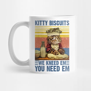 Kitty Biscuits Vintage Mug